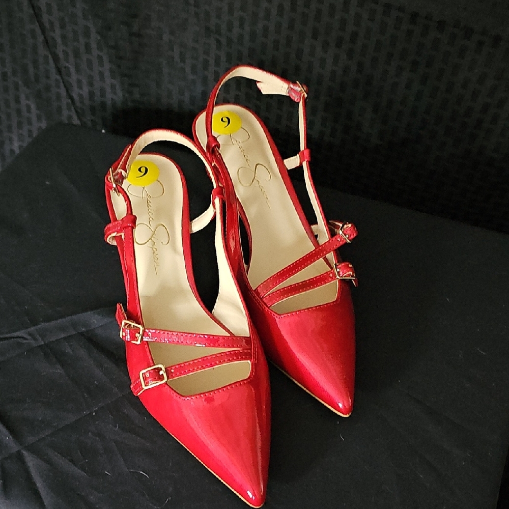Jessica Simpson Red Patent Leather